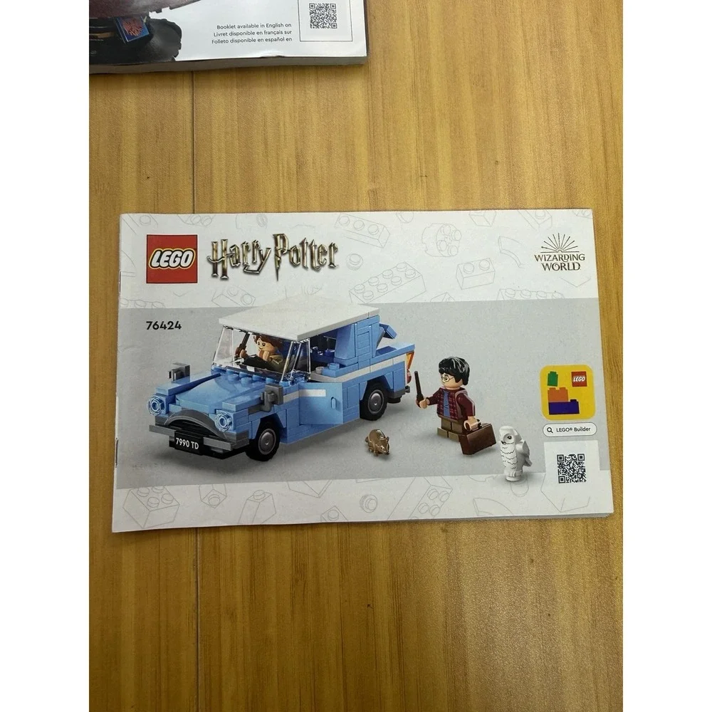Lot Of 3 LEGO Harry Potter Wizarding World Instruction Manual Only 76424 76430